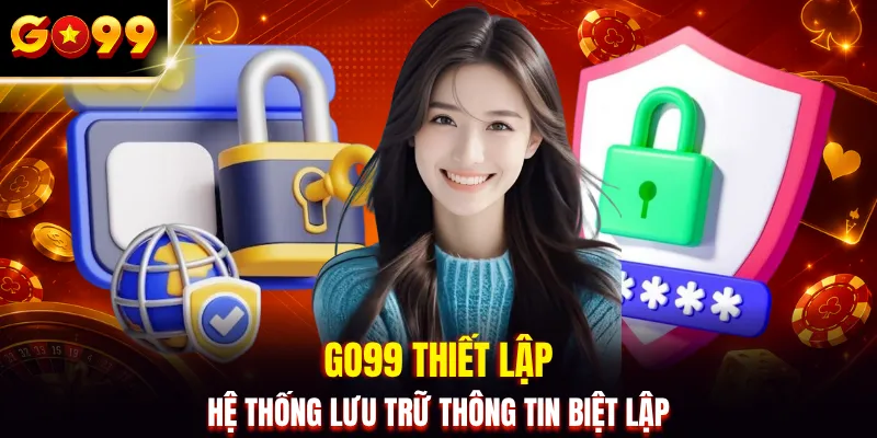 GO99 thiết lập hệ thống lưu trữ thông tin biệt lập